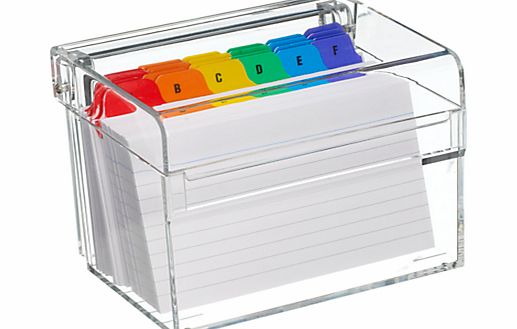 Osco Index Box, Acrylic