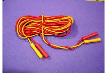 Double Dutch Skipping Rope - Orange/red