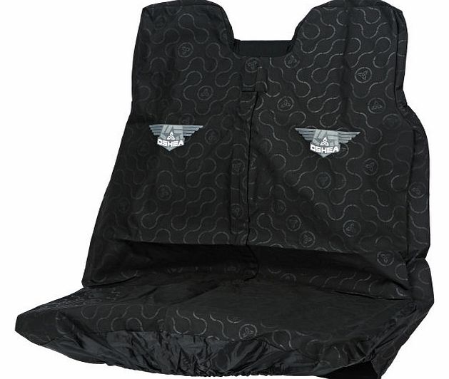 O`Shea Double Seat Cover - Black