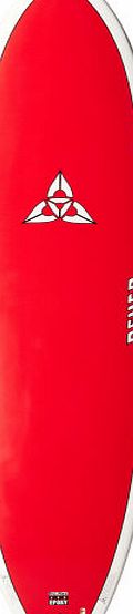 O`Shea Red EPS Hybrid Surfboard - 6ft 10
