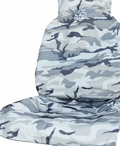 O`Shea Single Seat Cover - Grey Camo