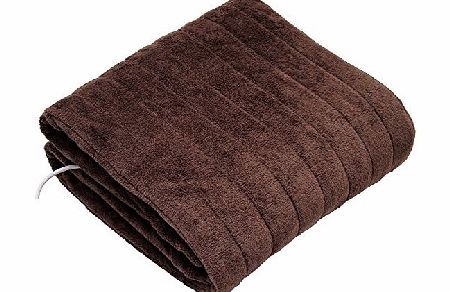 Osily Luxury Soft Washable Electric Heated Chocolate Throw