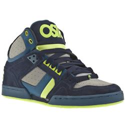 Male Bronx Suede Upper Fashion Large Sizes in Navy and Grey