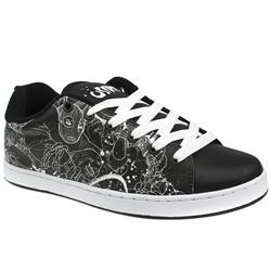 Male Troma Zj Ii Leather Upper Fashion Large Sizes in Black and White