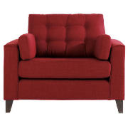 Oslo armchair, red