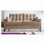 Oslo Large Sofa, Velvet Mink