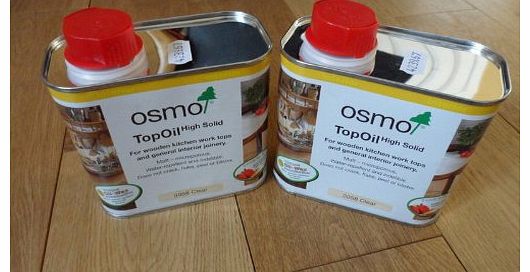 Osmo Top Oil 3058 Kitchen Worktops- 0.5ltr x 2 tin Deal