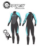 Junior Full Wetsuit 4-6 Years 24`Chest(Blue)