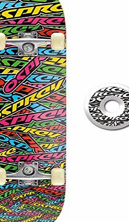 Osprey Pro Stickers Skateboard - Multicoloured