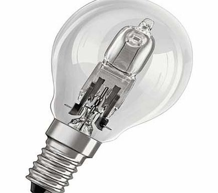 Osram 30W Eco Classic SES Golf Ball Bulb