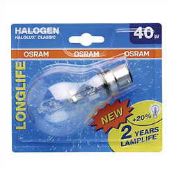 Osram and#39;Longlifeand39; Halogen Lamp 40w