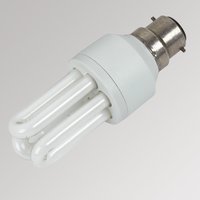 OSRAM Duluxstar Compact Fluorescent Lamps BC 8W Pack of 5