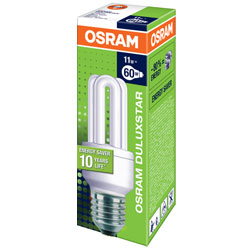 Osram Energy Saving 11w Edison Screw Bulb