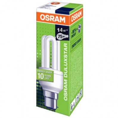 Osram Energy Saving 14w Bayonet Cap Bulb