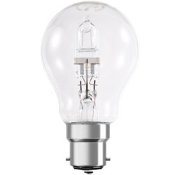 osram Halogen Energy Saver Bulb 70w Pearl BC
