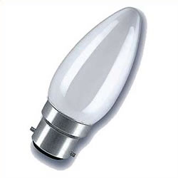 osram Opal 40w BC Candle Lamp Pack of 2