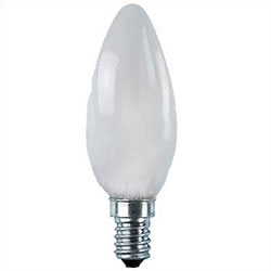 osram Opal 40w SES Candle Lamp Pack of 2