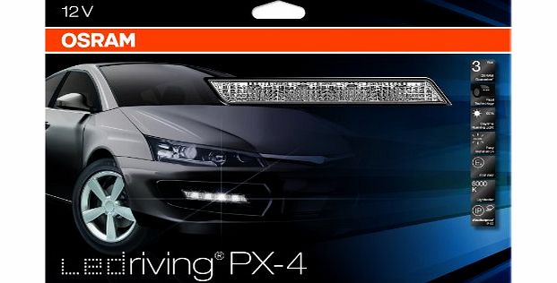 Osram  LEDriving PX-4 daytime running light 4 LED spots 6000K 1 complete set