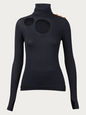 OSSIE CLARK KNITWEAR NAVY L OS-U-KW38J15A8