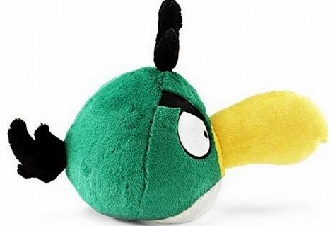 Angry Birds Green Toucan Boomerang 8 Inch Soft Toys