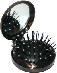 Other Bargains Octopuss Brush Mirror Compact Assorted Colours