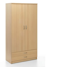 Other Boston Two Door and Two Drawer Wardrobe