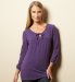 Other Cotton Rich 3/4 Sleeve Plain Blouse