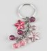 Floral Gem Chain Keyring