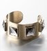 Other Gold Plated Pyramid Slink Cuff