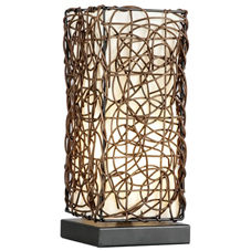 rattan table lamp