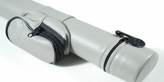 Other GREY Hard Tubular Cue Case for 2 Piece Snooker Pool Cue