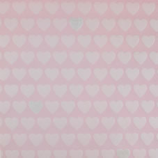 Hearts Wallpaper Pink 11500 10.05m x 0.52m