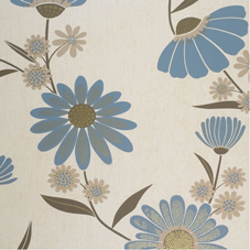 K2 Eva Wallpaper Blue and Taupe 10360