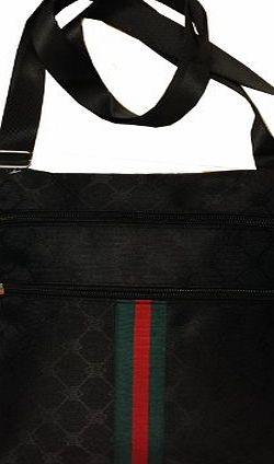 Other Ladies Men Shoulder Purse Cross Body Tote Travel Satchel Bag (Black)