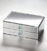Large Etched Mirror Jewellery Box