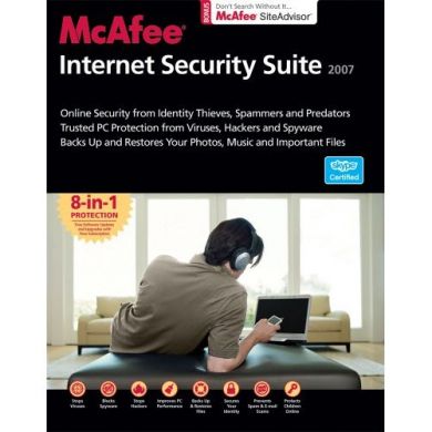 Mcafee Internet Security 2007 DVD (Retail Box)
