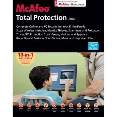 McAfee Total Protection 2007 DVD (Retail)