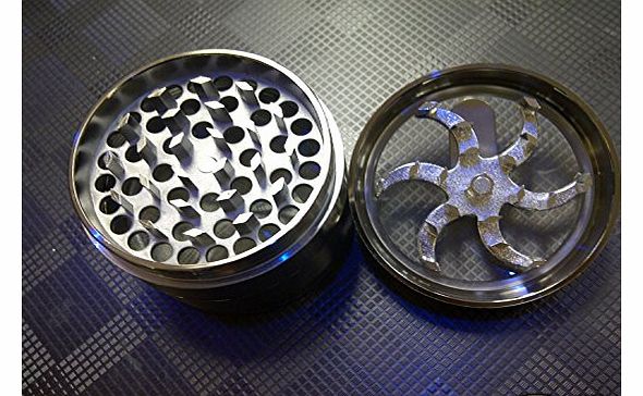 Other Mill Aluminium Diamond Teeth Grinder Herb Grinder 4 Part