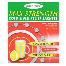 Other Paramed Max Strength Cold and Flu Relief Sachets