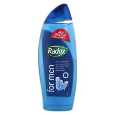 Other Radox For Men Shower Gel and Shampoo 500ml