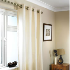 Other Right Price Eyelet Single Panel Curtain Natural