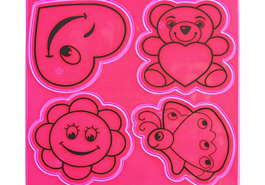 Other Schools Reflective Shapes, Pink