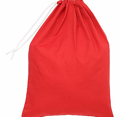 School Drawstring Linen Bag, Red