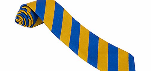 Other Schools School Unisex Tie, Royal Blue/Yellow