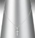 Other Sterling Silver Cross Pendant Necklace