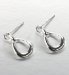 Other Sterling Silver Double Teardrop Earrings