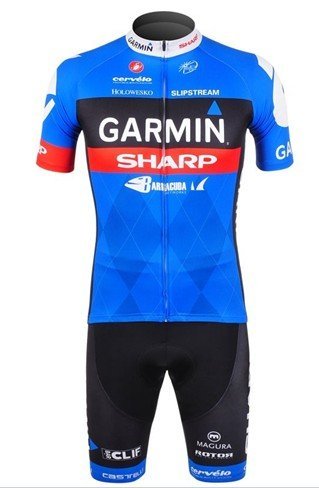 Other Team Garmin Sharp tour de France cycling jersey bib shorts kit size XL