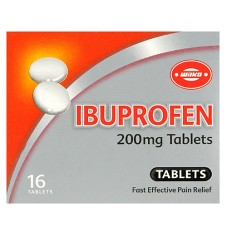 Wilko Ibuprofen 200mg Tablets x 16