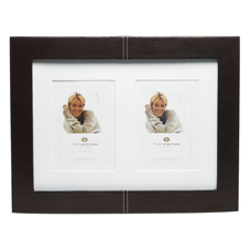 Wilko Photo Frame Leather Effect 7inx5in