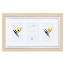 Other Wilko Photo Frame Wood Effect Triple Mount 16in